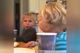 搞笑！萌娃被整蛊合集