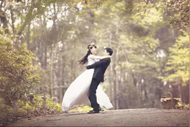 Photoshop照片特效合成教程—婚纱照柔和色彩效果