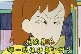 我的鼻子哪一点像猪鼻子啊？好像小新的没有画鼻子哦