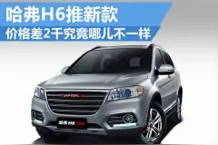 哈弗H6推新款 价格差2千究竟哪儿不一样？图片