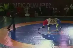 喜讯奥运会摔跤预选赛山西选手王路敏夺冠图片