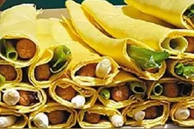 诸葛亮为避炊烟发明煎饼图片