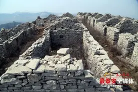 肥城市石坞山寨已开工复建 将恢复千百年前原貌图片