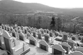 江宁青龙山，有人毁山扩建公墓图片