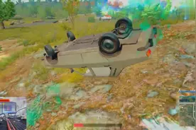 绝地求生技术主播教你车翻了如何再给它翻过来，很实用视频封面