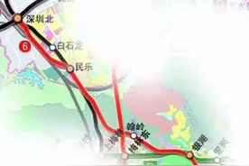 深圳地铁6号线南延线下半年动工 地铁6号线最新线路图图片