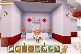 迷你世界生存：我在新家建了一个花坛哦