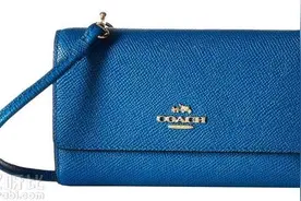 COACH 蔻驰 Crossgrain 女士真皮单肩包 $62.99图片