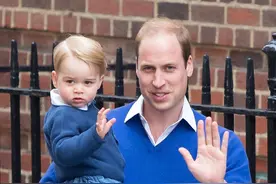 小王子上学啦，当年戴安娜王妃也是这样送爸爸上学的图片