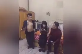 小媳妇放屁，笑抽了！图片