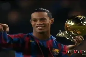 罗纳尔迪尼奥VS梅西：两个领军人物，一个传奇故事图片