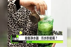 自制净水器，污水秒能喝？图片