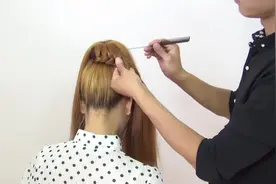 简单易学的甜甜圈辫子类丸子图片