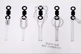 钓鱼百科：8字环的绑法大全图片