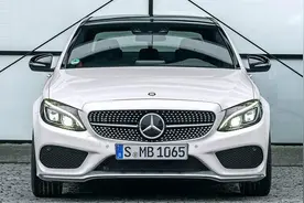 奔驰C200L变身改装国外C450多，这样就漂亮多了图片