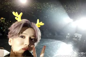 鹿晗首场演唱会粉丝为其创下吉尼斯记录；鹿晗：我没哭图片