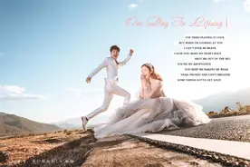 “发型”,靓丽新娘风格新潮流-郑州外景婚纱照图片