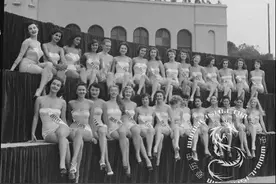 世界上最早的选美比赛，史上齐×小短裙的鼻祖，看到第二张就亮瞎图片