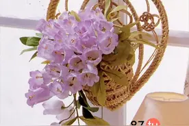 皱纹收缩纸制作精美娇柔铃兰花折法图解教程图片