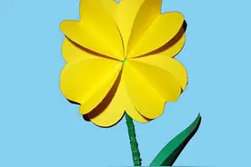 亲子手工简单的小花折纸图解教程图片