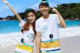 才买来两个星期的t恤，就变形不想穿了图片