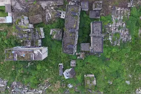 汶川地震八周年：航拍北川新老县城图片