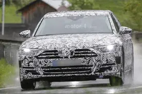 608马力奥迪新一代A8谍照首曝 或亮相2017年日内瓦车展图片