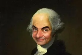 有人把憨豆先生PS进经典名画，竟然毫无违和感图片