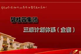 碧桂园完整的三级计划制度体系图片