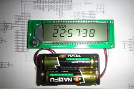原创：DIY电子时钟+温湿度计 (MSP430F449)图片
