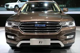 比肩合资　哈弗H7实拍解析图片