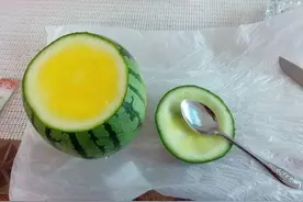 小凤西瓜还能这么吃，惊呆了！图片