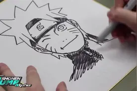 岸本齐史简笔画鸣人，超认真哦视频封面