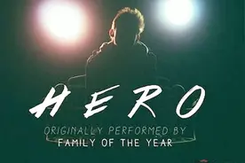 Cash Cash乐队与女歌手Christina Perri合作演唱的《英雄-Hero》视频封面