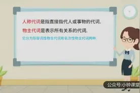 人称代词he、she与物主代词his、her的用法