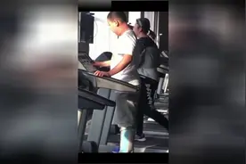 说了多少次了别让孩子进健身房，卧槽，哈哈哈哈~视频封面