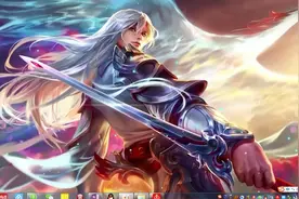 一分钟学会设置电脑视频桌面