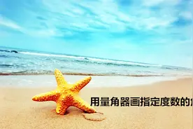 用量角器画指定度数的角