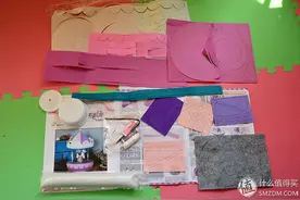 不织布手工 梦幻旋转木马音乐盒制作图片