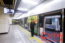 广州地铁9号线试乘体验：智慧车站颜值高 全程仅半小时图片