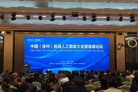 中国徐州首届人工智能大会暨高峰论坛开幕图片