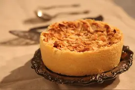 饭合 | 芝士杏仁苹果派图片