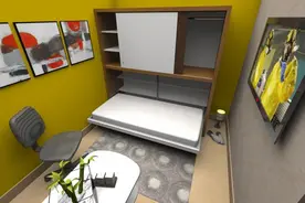 小房间的福音，可分解的小圆桌图片