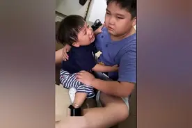 这才是真正的兄弟情，打孩子的妈妈直接下不去手