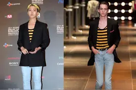 权志龙那些年的妖气装扮图片