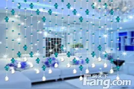 水晶门帘对房间的风水作用？水晶门帘风水注意事项？图片