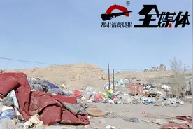 巨型垃圾山距离窗户20米！乌鲁木齐怡和山庄住户愁死了图片