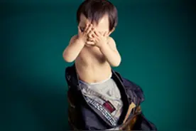 不骗你 孩子憋尿危害大图片