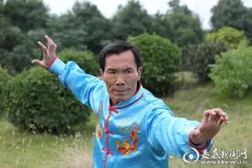 “梅山拳王”陈益球：实现申遗梦想 让梅山拳传播更远更久图片