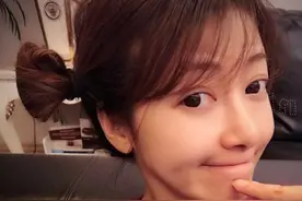 39岁陈紫函扎双丸子头嘟嘴卖萌，活成无敌美少女图片